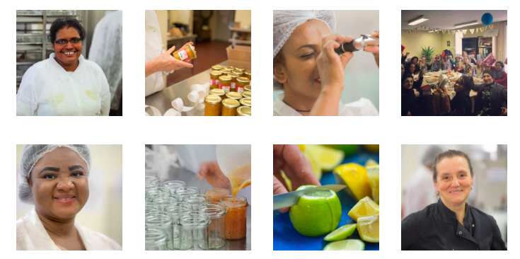 Re-belle confiture le visage de ceux qui les fabriquent dans le magazine Rebellissime 