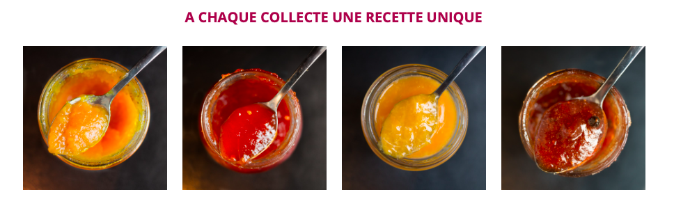 Le recettes des confitures Re-belle  sont complètement imprévisibles ! 