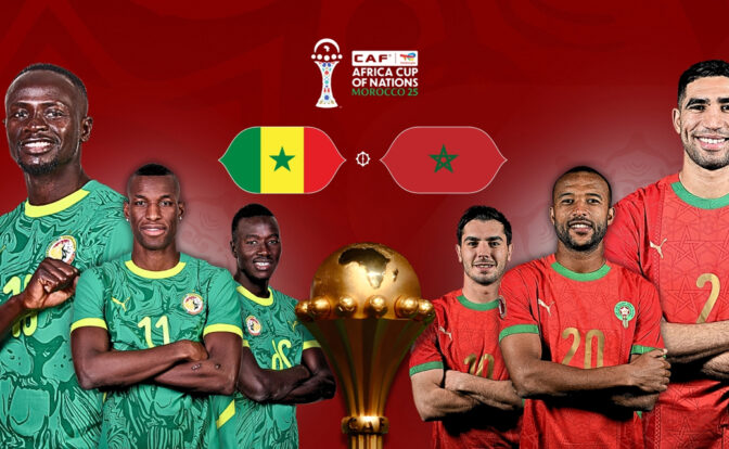 Affiche final CAN 2025 CAF dans le magazine Rebellissime