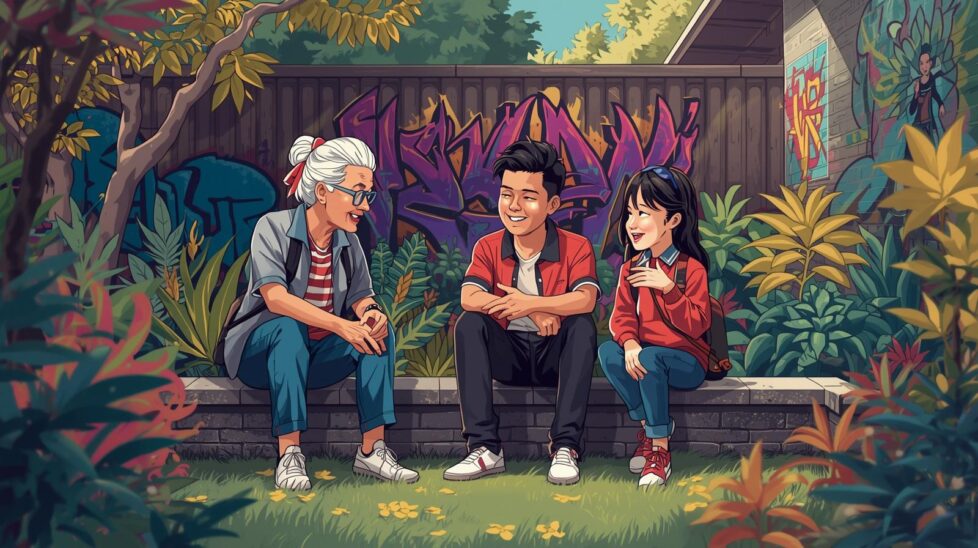 Reb mamie transmission nouvelle génération de mamie 