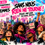 13 octobre 2026 — Grève mondiale des femmes : et si, pour une fois, nous arrêtions de faire tourner le monde ? Journée mondiale grève des femmes