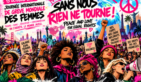13 octobre 2026 — Grève mondiale des femmes : et si, pour une fois, nous arrêtions de faire tourner le monde ? Journée mondiale grève des femmes